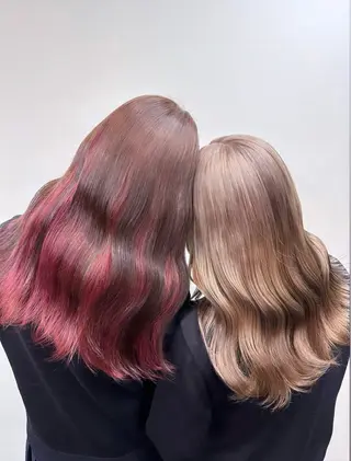 ロング 近藤 楓花のヘアスタイル