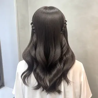 ロング 推し活アレンジ🎀 艶カラー¦nanoのヘアスタイル