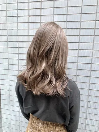 カラー 酸性ストレート/ブリ ーチなし/中村 匠のヘアスタイル
