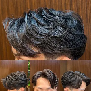 ショート パーマ メンズ 💈田上 立輝のヘアスタイル