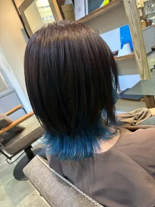 ミディアム カラー N° il duca 札幌のヘアスタイル
