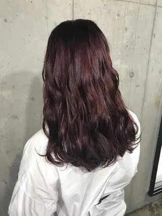 セミロング カラー パーマ ヘアアレンジ メンズ キッズ ネイル マツエク・マツパ サロンドミルク 渋谷高比良のヘアスタイル