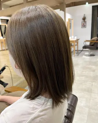 ミディアム カラー 浅野 ダイジロウのヘアスタイル