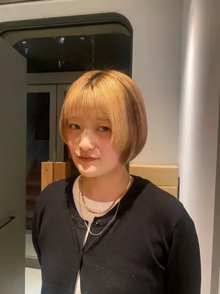 カラー 長嶋 まりののヘアスタイル