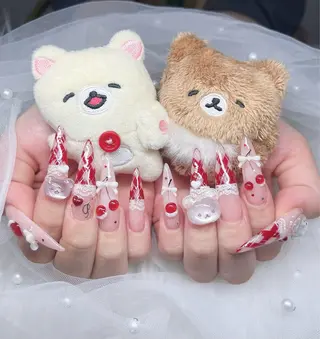 ネイル Lee Nails チップ長さだし専門店のネイルデザイン