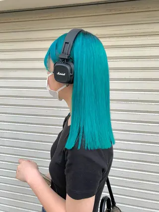 ミディアム カラー wakana/ 柔らかベージュカラーのヘアスタイル