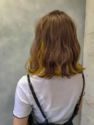 ミディアム カラー welring hair salonのヘアスタイル