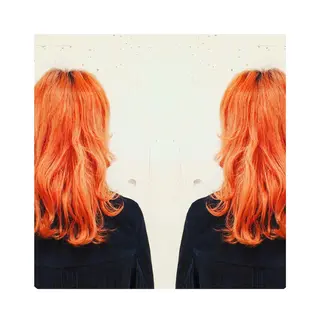 セミロング カラー kohatsu こはっちゃんのヘアスタイル