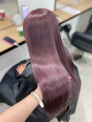 カラー girly❤︎暖色ヘ ア➰🎀HINANOのヘアスタイル