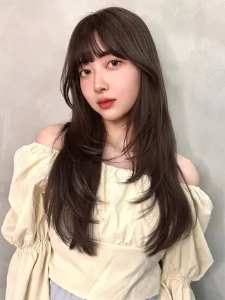 ロング カラー ヘアアレンジ 🔶似合わせセンター パート/ヤス🔶のヘアスタイル