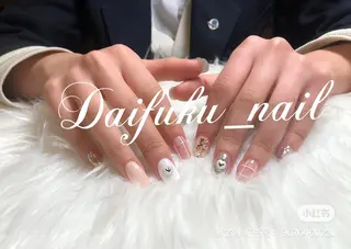 ミディアム Daifuku nailsのネイルデザイン