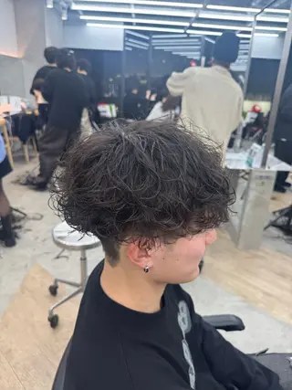 パーマ メンズ 名古屋シャドウパーマ /伊藤恵悟のヘアスタイル