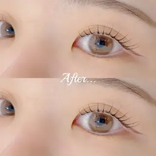 マツエク・マツパ マツナガ☺︎ // Afterのマツエク・マツパデザイン