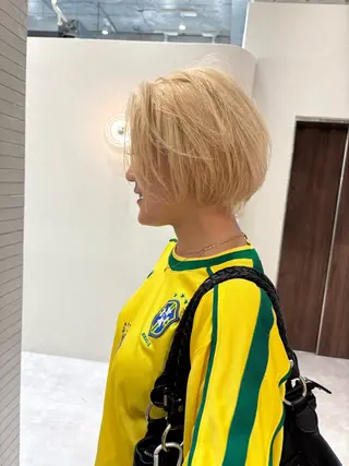 ショート カラー 吉武 茂暉のヘアスタイル