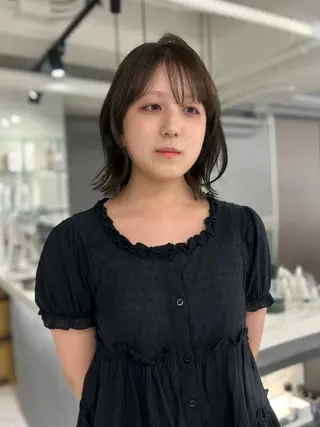 カラー ❤︎REIKA❤︎ ブリーチなしWカラーのヘアスタイル