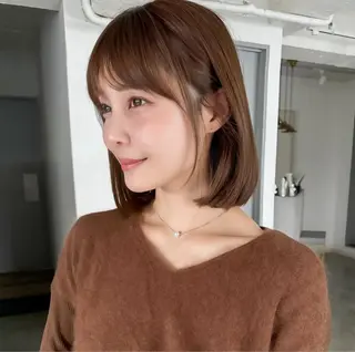 ミディアム 勝河 怜楊のヘアスタイル