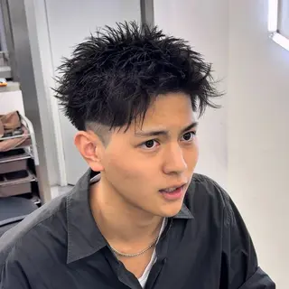 ショート パーマ メンズ 大宮/短髪特化/ シュン🌀のヘアスタイル