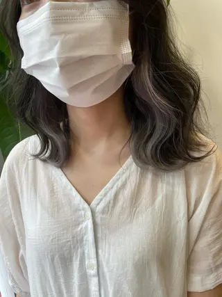 カラー 【店長】インナー指名 No.1戸塚優思のヘアスタイル