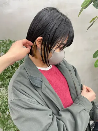 ショート 👑ボブはお任せ ミヤノ👑のヘアスタイル