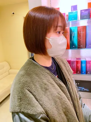 ショート 三瓶 智広のヘアスタイル