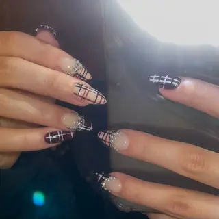 ネイル cocoro🖤 猫爪/y2kネイルのネイルデザイン