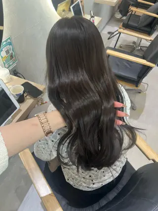 カラー 🫧艶カラー特化🫧 セット/mona🩵のヘアスタイル