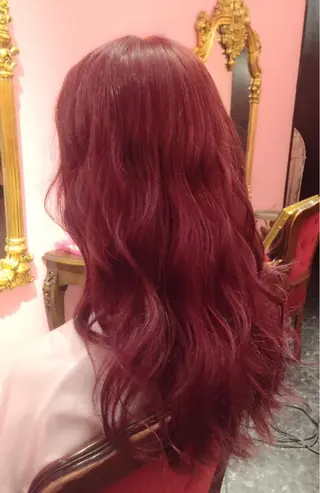 ロング カラー 櫻井 愛弓のヘアスタイル