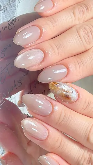 ネイル YUMI ニュアンスnailsのネイルデザイン
