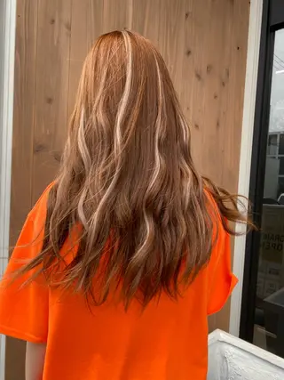 ロング 【育休中】EARTH 荒井店HARUNAのヘアスタイル