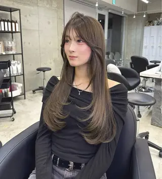 ロング Hinane ‪❤︎‬のヘアスタイル