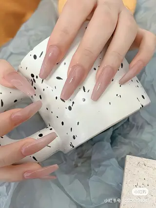 ネイル 🎀kira 長さだし💗モチ最高のネイルデザイン