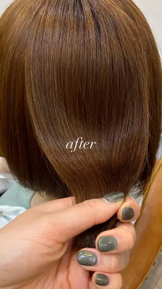 パーマ やました もえかのヘアスタイル