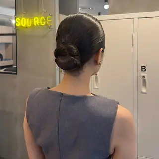 ロング ヘアアレンジ makoto / 韓国風ヘア🎀🪄︎のヘアスタイル