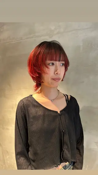 ミディアム カラー タナカ カナ🫧のヘアスタイル