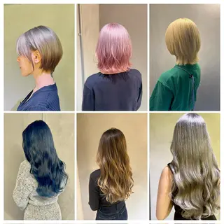 カラー マエダ マサシのヘアスタイル