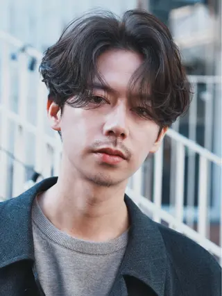 パーマ メンズ 安藤幹人 メンズパーマのヘアスタイル
