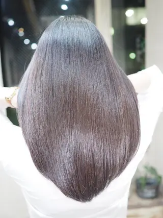 ロング 小保方 一輝のヘアスタイル