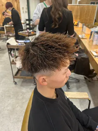 パーマ ヘアアレンジ メンズ 《外国人風ヘア特化》 早川 愛斗のヘアスタイル