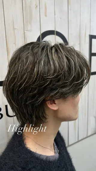 カラー パーマ メンズ メンズ特化 ⚡️ナツキ⚡️のヘアスタイル