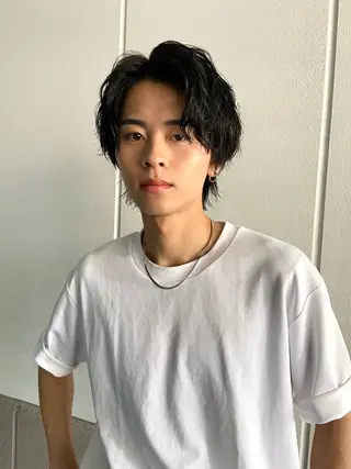 ミディアム ✨垢抜け×大日イオン ×似合わせ井谷拓馬のヘアスタイル