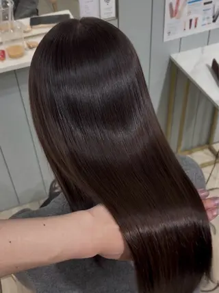 ロング 𝒌𝒂𝒏𝒐𝒏 韓国・髪質改善のヘアスタイル