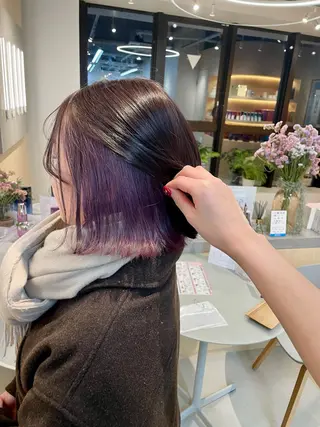 ショート カラー 西村 真夜のヘアスタイル
