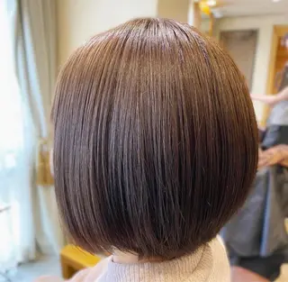 ショート カラー 髪質改善ヘアケア 艶髪特化/上田のヘアスタイル