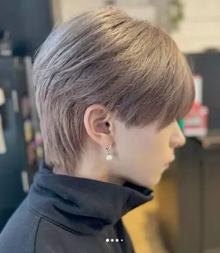 ショート メンズ まの れいこ/メンズカットのヘアスタイル