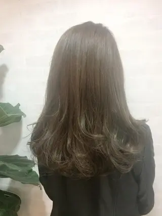 セミロング カラー 🌈白髪ぼかし特化 🌈naokoのヘアスタイル