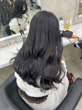 ロング カラー ふわっと抜け感🫧 ブラウンベージュ🤎のヘアスタイル