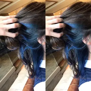 ミディアム カラー パーマ ヘアアレンジ 🫧代表/新宿駅近/ 限定価格🫧田辺貴裕のヘアスタイル