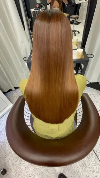 ロング タカダ ケンタのヘアスタイル
