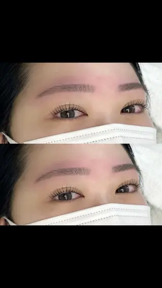 マツエク・マツパ ロレインブロウ 🎀 narumiのマツエク・マツパデザイン