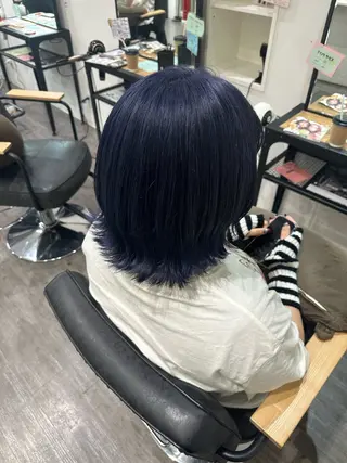 ミディアム カラー 艶髪レイヤー上田 紗也🇰🇷💗のヘアスタイル
